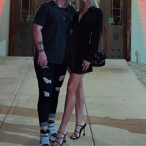 Urban outfitters mini long sleeve dress